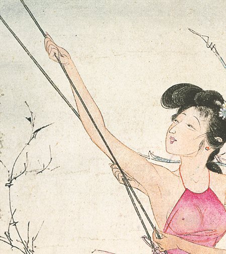 丰镇-胡也佛的仕女画和最知名的金瓶梅秘戏图